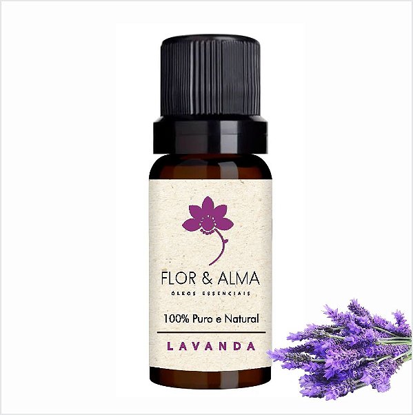 Óleo Essencial Lavanda Puro e Natural 10 ml