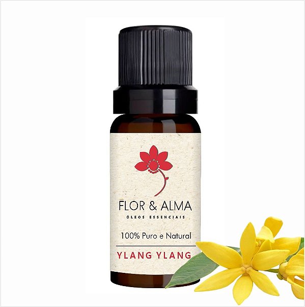Óleo Essencial Ylang Ylang Puro e Natural 10 ml