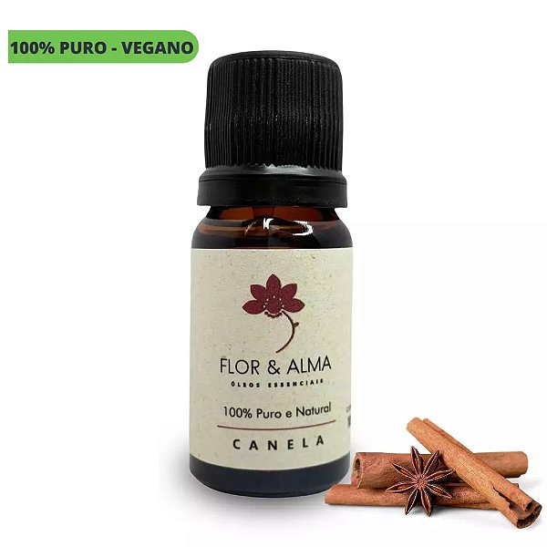 Óleo Essencial de Canela Puro e Natural 10ml