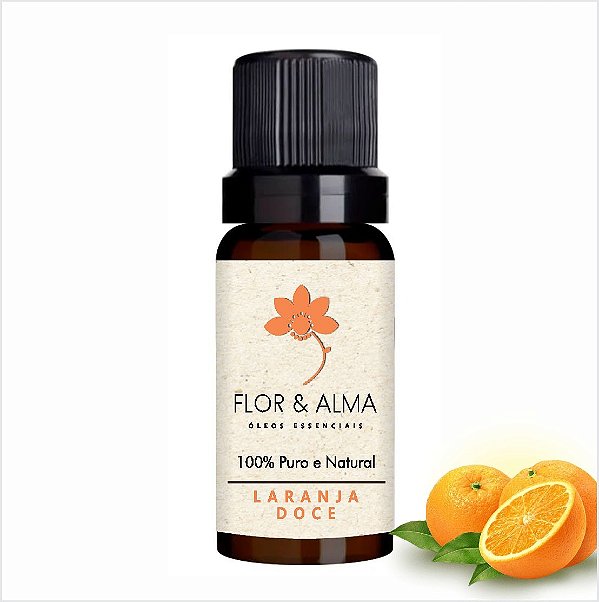 Óleo Essencial Laranja Doce Puro e Natural 10 ml