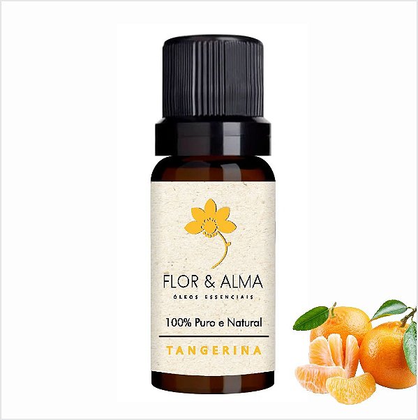 Óleo Essencial Tangerina Puro e Natural 10 ml