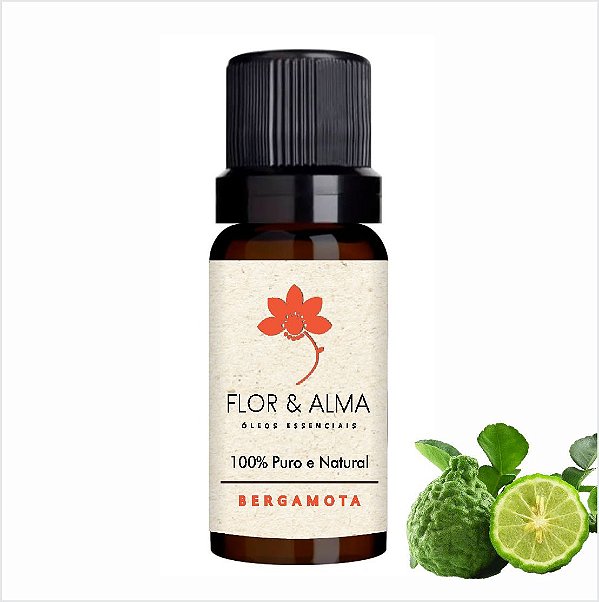 Óleo Essencial Bergamota Puro e Natural 10 ml