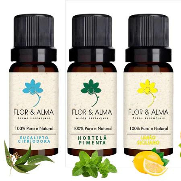 Kit Respire com Liberdade(Breathe) Flor e Alma 30 ml