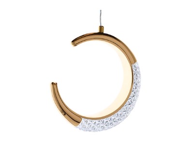 PENDENTE CRISTAL LUA 3 TEMPERATURAS DE COR