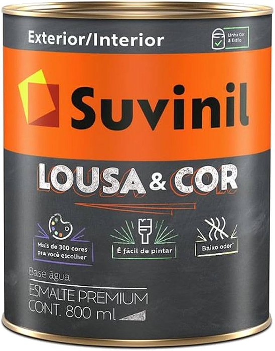 Esmalte Suvinil Lousa E Cor Base Água 800ml