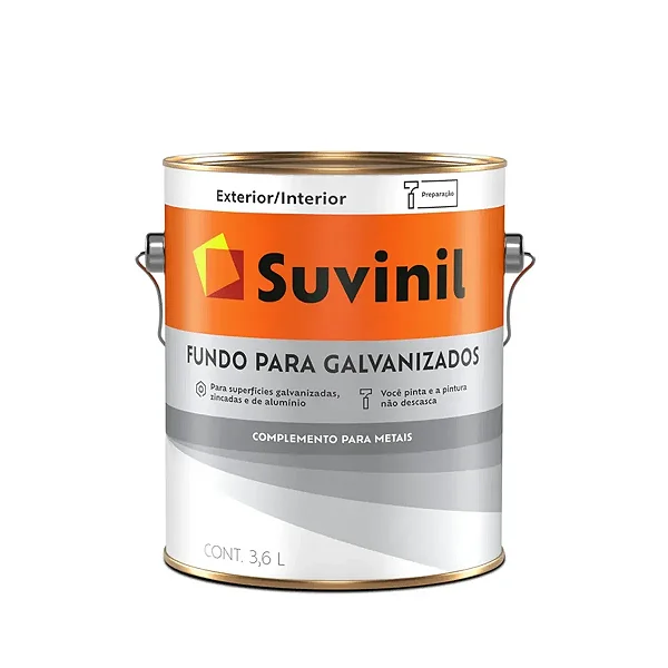 FUNDO GALVANIZADO 3,6L SUVINIL