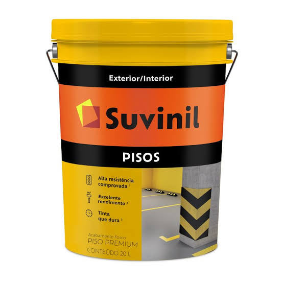 Tinta Acrilica Piso Cinza Escuro 20L Suvinil