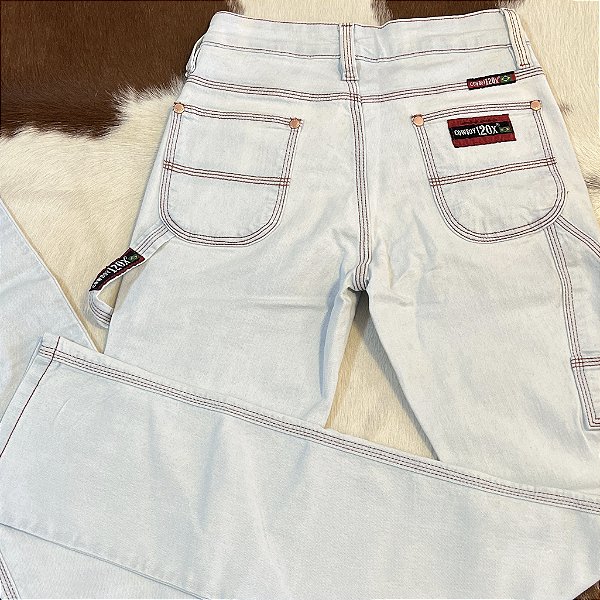 Calça Feminina Carpinteira - Delavê