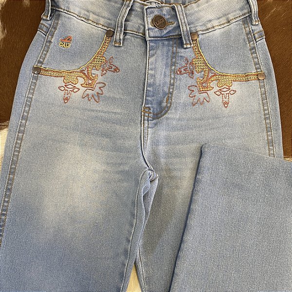 Calça Feminina Flare - Delave