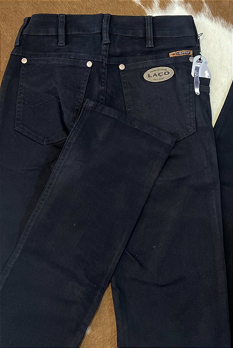 Calça Masculina Tradicional - Preta