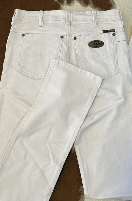 Calça Masculina Tradicional - Branca