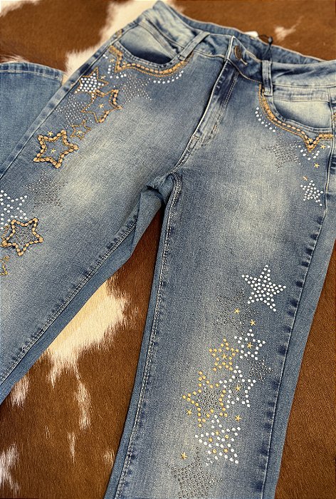 Calça Feminina Bordada Minuty