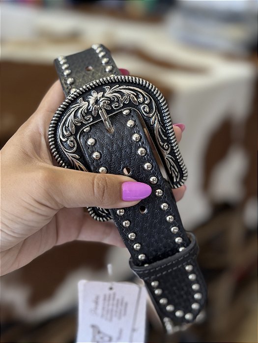 Cinto Paul Western - Preto