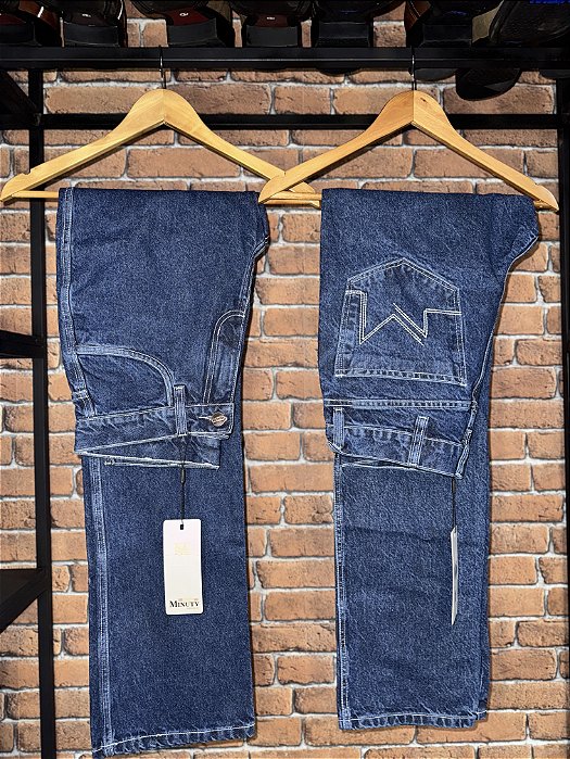 CALÇA AMERICANA BORDADA MASCULINA