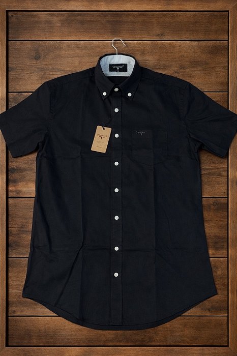 Camisa Manga Curta - Preta