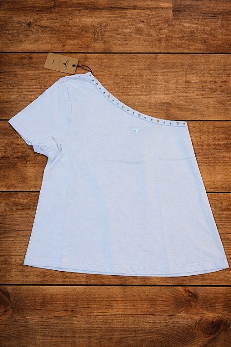 T-shirt Decatur - Azul Bebê estrela