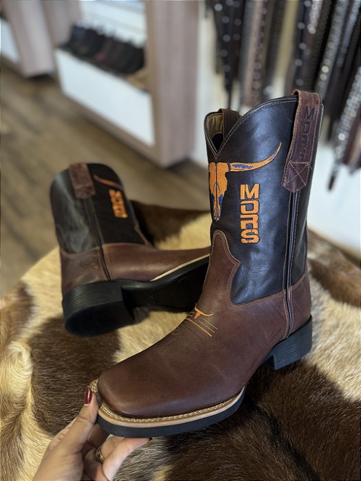 Bota Texana Masculina - Moiadeiros