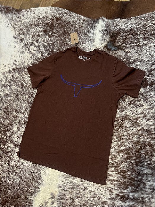 Camiseta Masc. Marrom - Moiadeiros