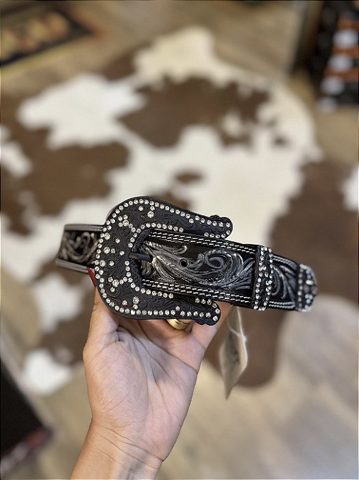 Cinto Paul Western - Preto