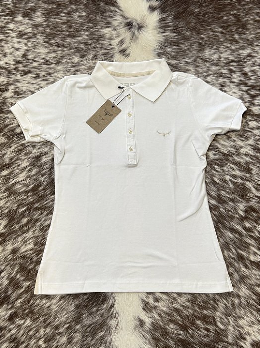 Polo Feminina - Off White
