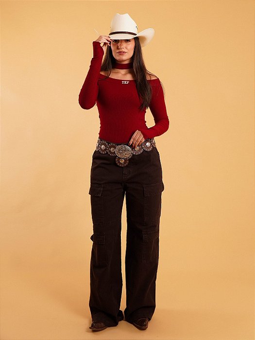 Blusa ML Thankfield - Vinho