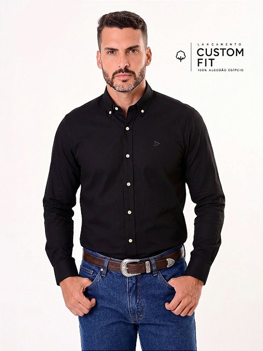 Camisa ML Thankfield - Preta