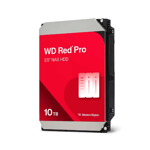 Hdd Wd Red Pro 10 Tb Nas Para Servidor 24x7 - Wd102kfbx