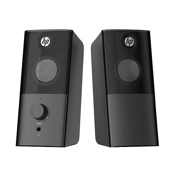 Caixa de Som HP DHS-2101 P2 para PC e Notebook Som Estéreo 12w