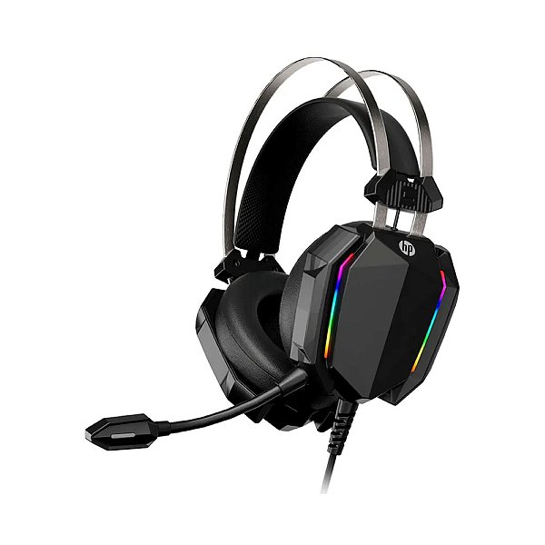 Headset Gamer HP DHH-3215U USB 7.1 RGB Com Microfone Driver 50mm