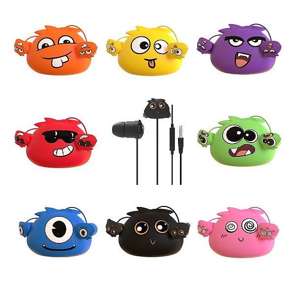 FONE DE OUVIDO EARPHONE MONSTER JOLLIE LC 869 (1133)