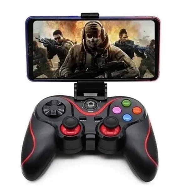 Controle de Jogo Gamepad Celular Joystick Wireless AnControle droid PC Bluetooth (D25-CON)