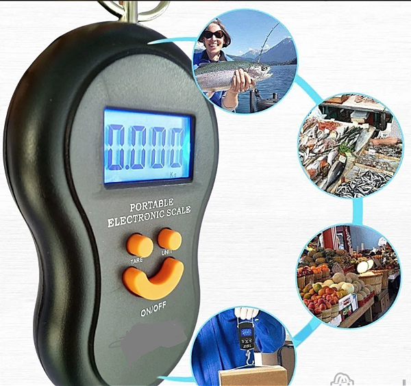 Balanceador Digital Portátil, Tenda Bolsa Mala, 50kg