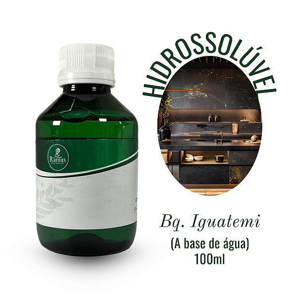 Essência BQ. IGUATEMI Hidrossolúvel 100ml RAMAS