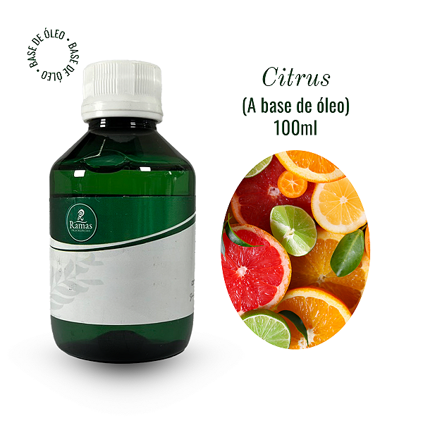Essência CITRUS a base de óleo 100ml