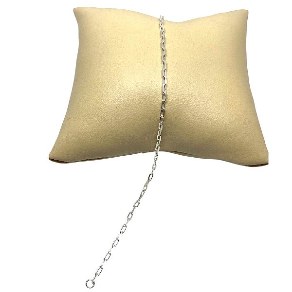 Pulseira Malha Cartier Prata 925