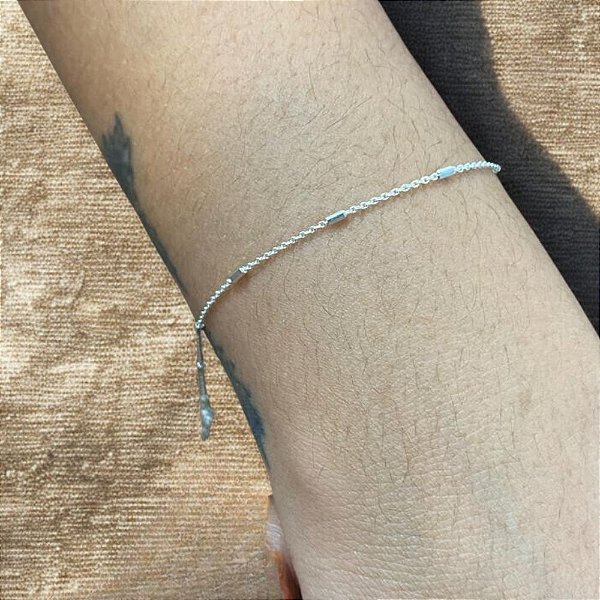 Pulseira feminina prata 925