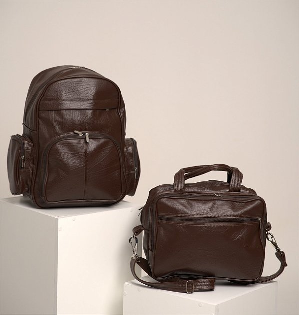 Mochila Terrarium - Couro Natural