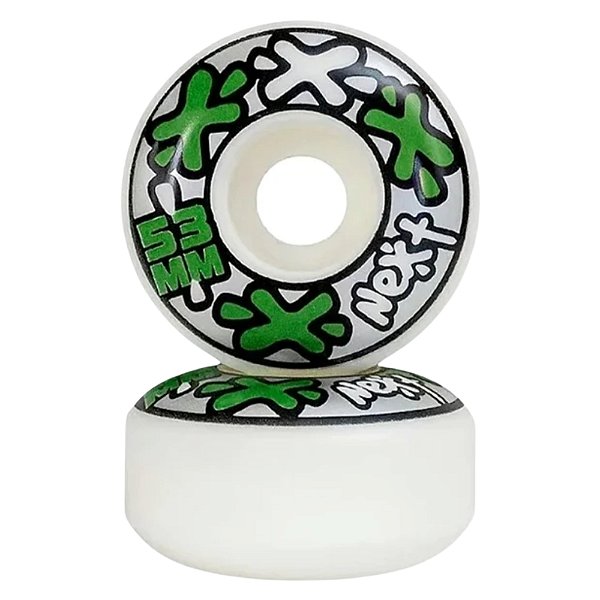 Rodas de skate Next 53mm verde