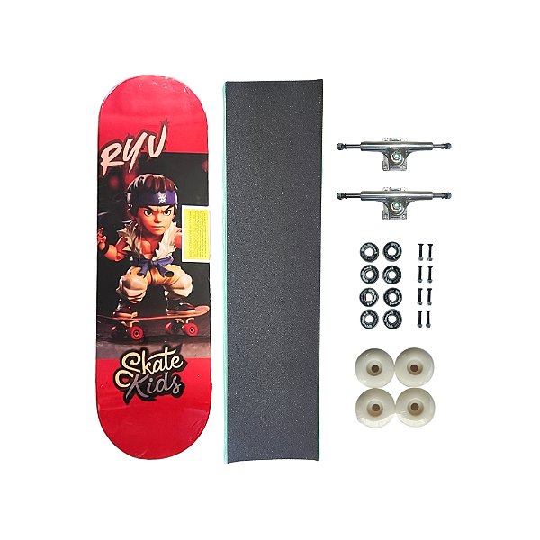 Skate de maple infantil COMPLETO mini model SKATE KIDS Ryu