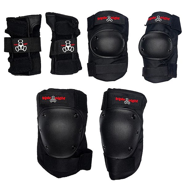 Kit de proteção de skate infantil Triple8