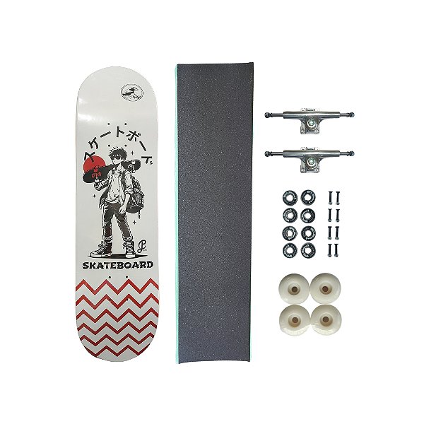Skate de marfim juvenil completo PRODIGY SKATEBOARDS Japan