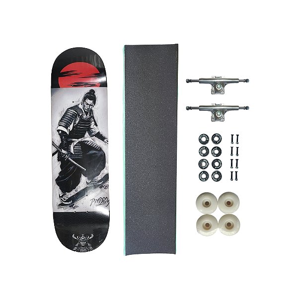 Skate de marfim juvenil completo PRODIGY SKATEBOARDS Shinobi
