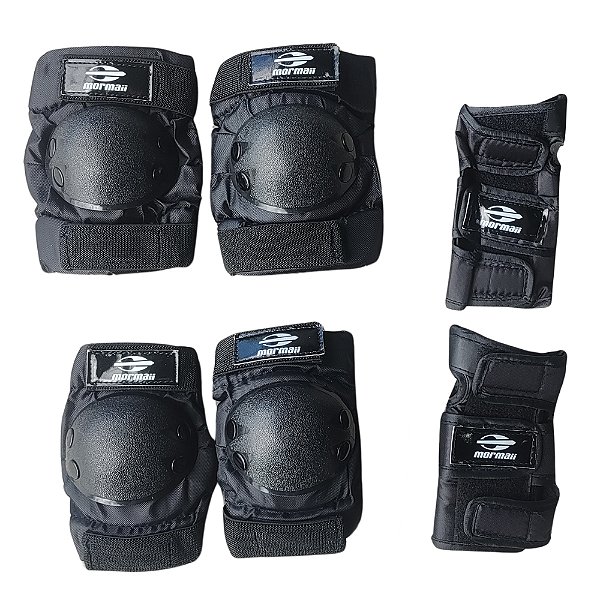 Kit de proteção de skate infantil baby Mormaii