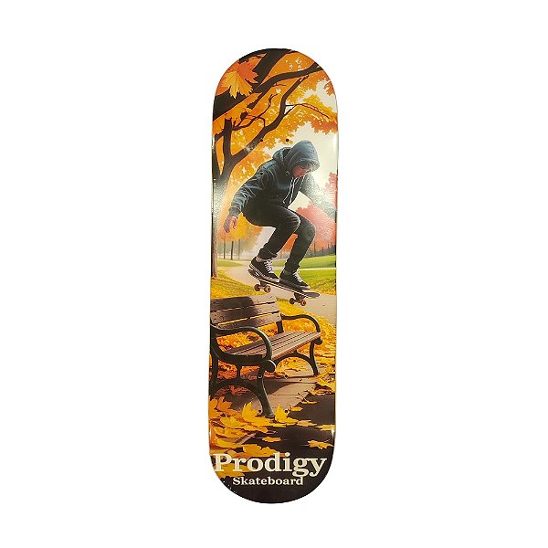 Shape de maple modelo juvenil PRODIGY SKATEBOARDS Golden Leaves