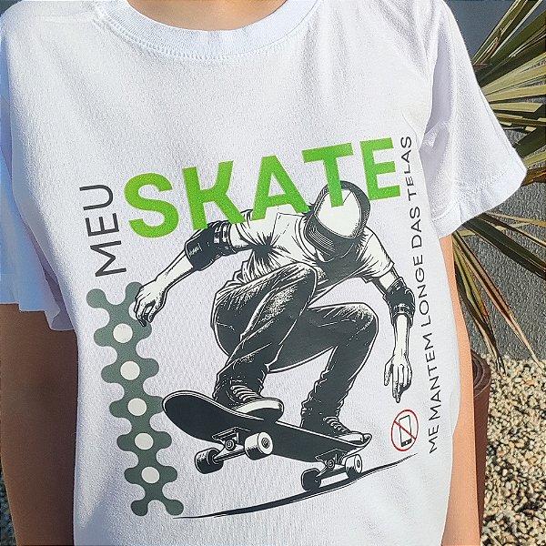 Camiseta juvenil estonada PRODIGY Longe das Telas