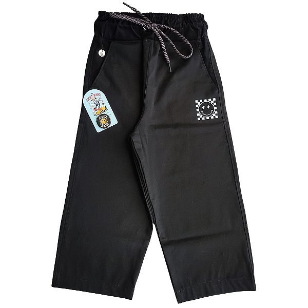 Calça Infantil SkateKids Mini Skater Smile midnight