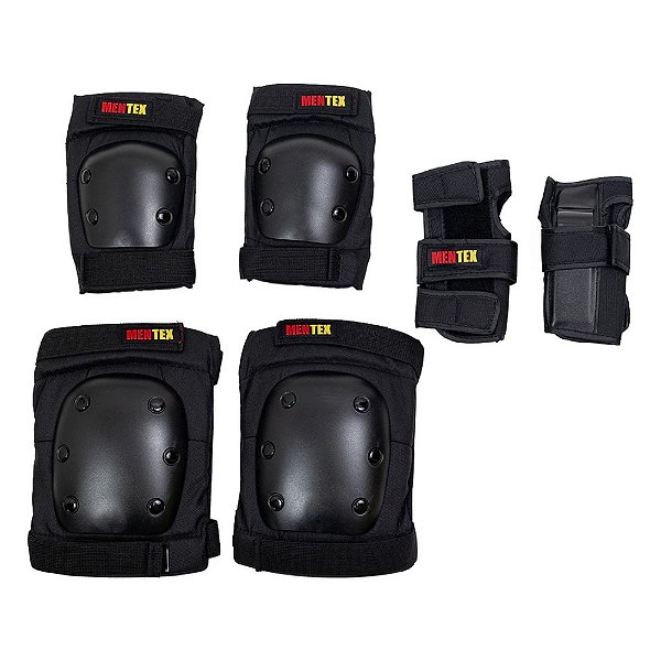 Kit de proteção de skate Mentex