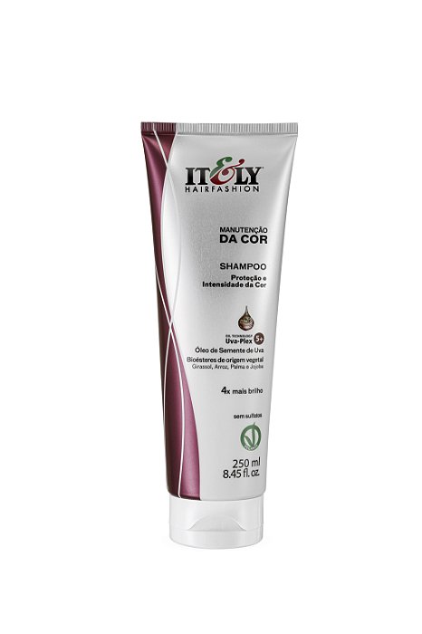 Shampoo Manutenção da Cor Tratamento Pós Coloração 250ml