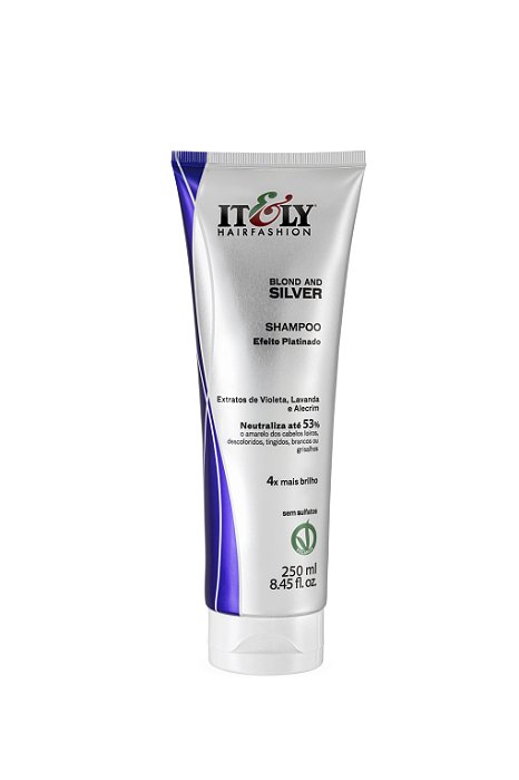 Shampoo Matizador Grisalhos Desamarelador Blond and Silver 250ml