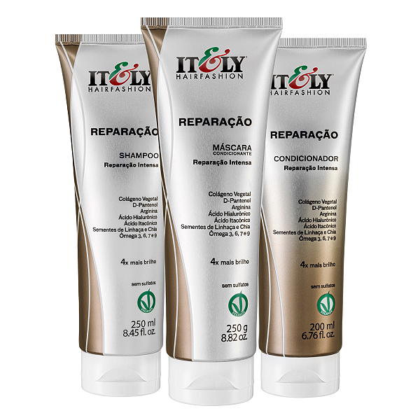 Itely Kit Tratamento Reparação 250g 3 Itens
